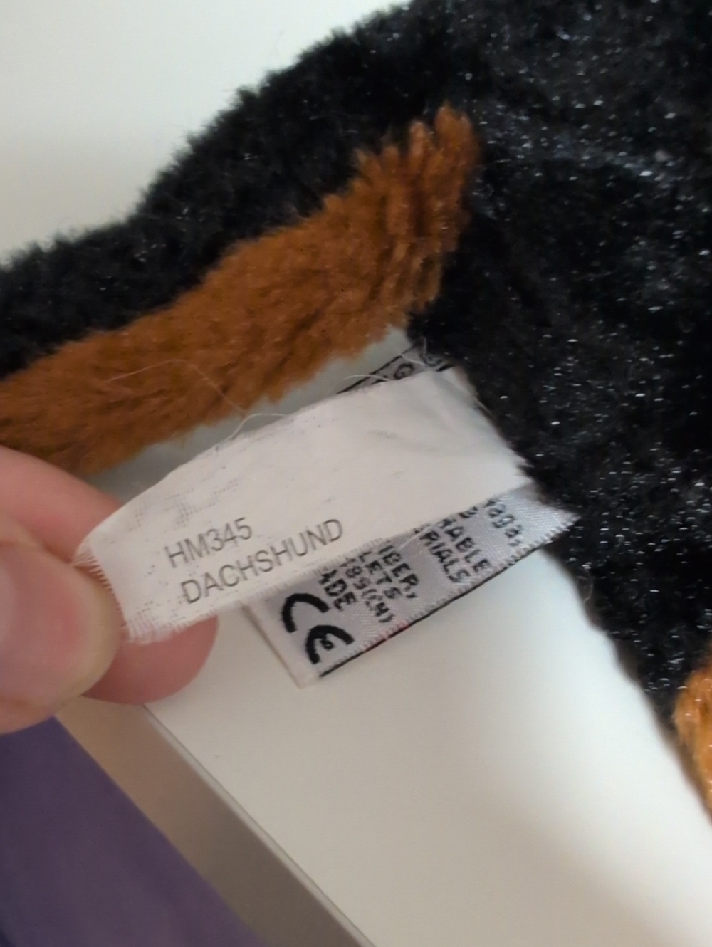 💜2/$20💜 Webkinz Dachshund GANZ collectible Plush Y2K No Code, 11" - Picture 5 of 5